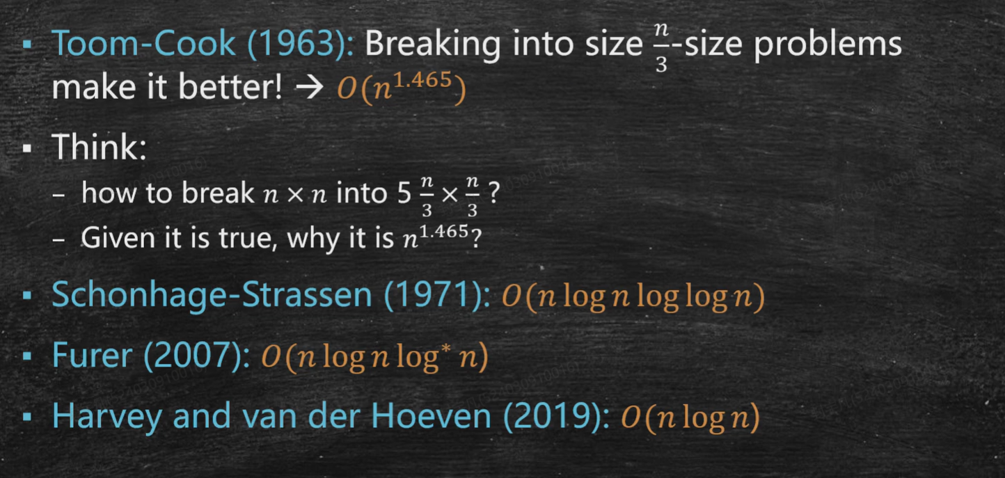 Better Integer Multiplication Algorithms